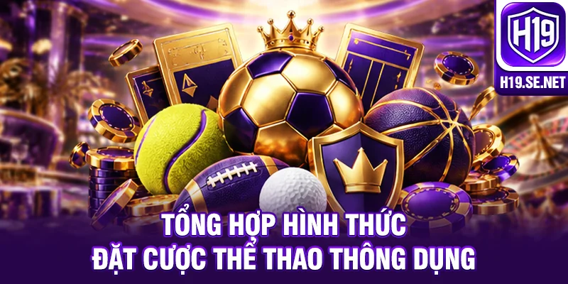 Tổng hợp hình thức đặt cược thể thao thông dụng